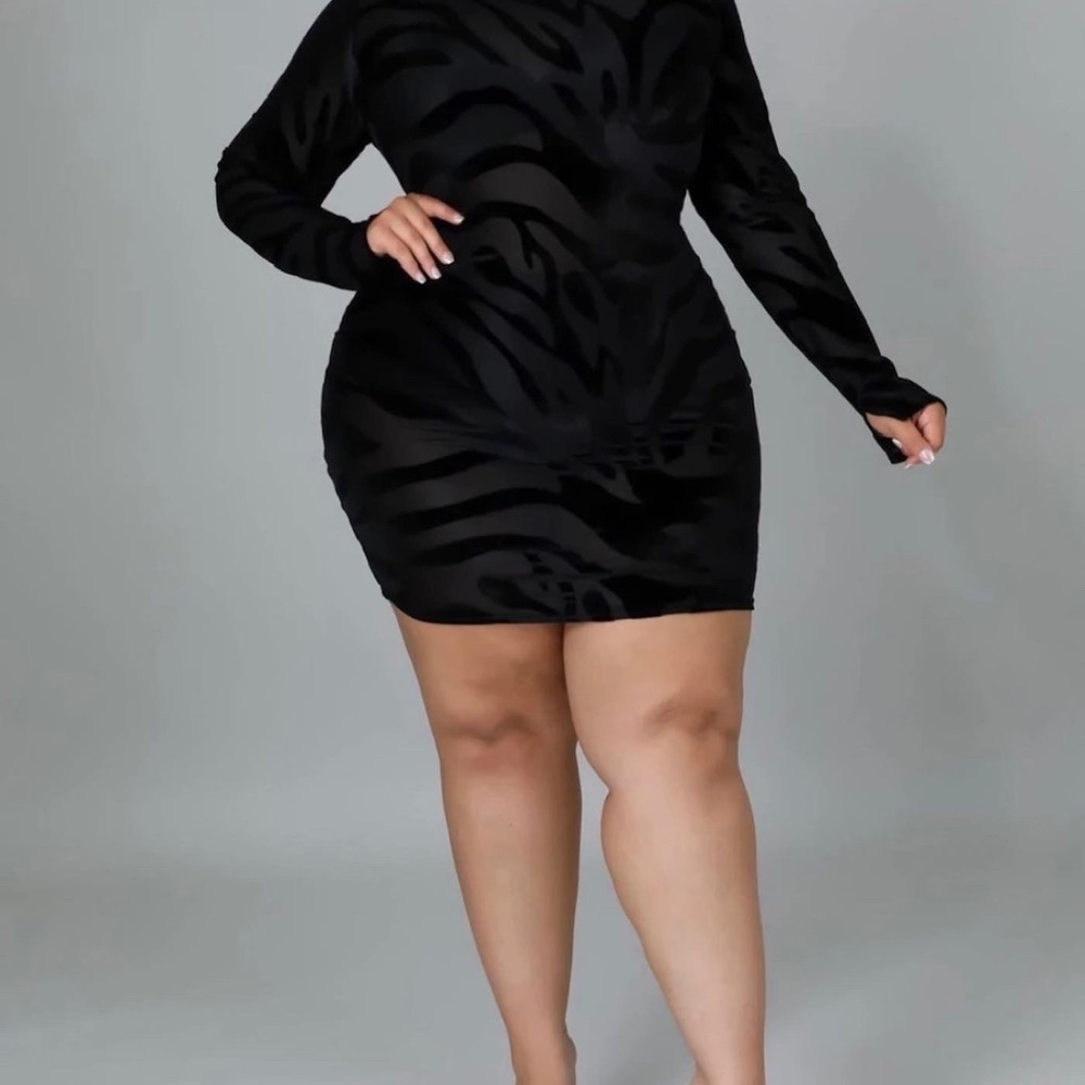 BRAND NEW - Sheer Bodycon (MULTI SIZES)